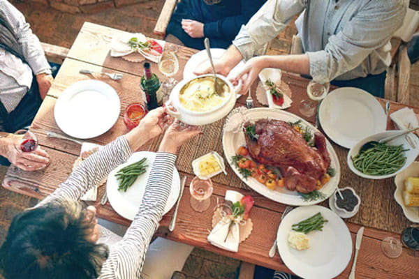 春の休日は陽光下で贅沢ブランチ